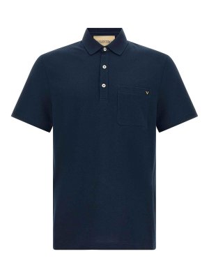 VALENTINO GARAVANI: polo - Polo Valentino Garavani 'vgold'
