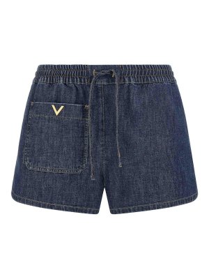 VALENTINO GARAVANI: Shorts - Short - Bleu