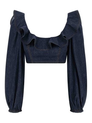 ZIMMERMANN: Tops & Débardeurs - Top - Bleu