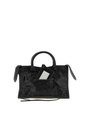 BALENCIAGA: トートバッグ - トートバッグ - 黒