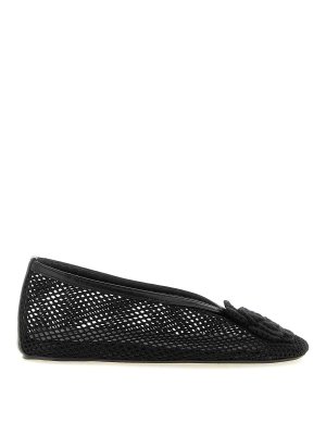 GANNI: Ballerines - Ballerines - Noir