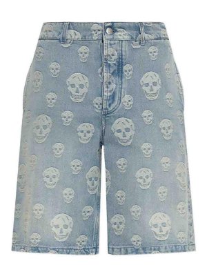ALEXANDER MCQUEEN: Shorts - Shorts - Azul