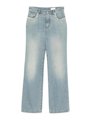 ALEXANDER MCQUEEN: jeans dritti, a sigaretta - Jeans a gamba dritta