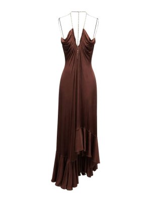 Amen: Robe longueur genou - Robe Au Genou - Marron