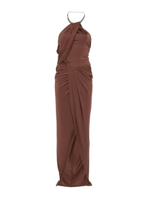 Amen: Maxi robe - Maxi Robe - Marron