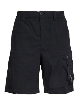 C.P. COMPANY: Trousers Shorts - Cargo Shorts White Lens