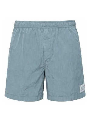 C.P. COMPANY: Badeanzüge und Badehosen - Badehose - Hellblau