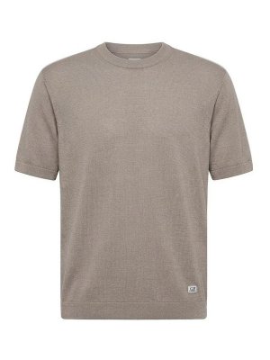 C.P. COMPANY: Camisetas - Camiseta - Gris