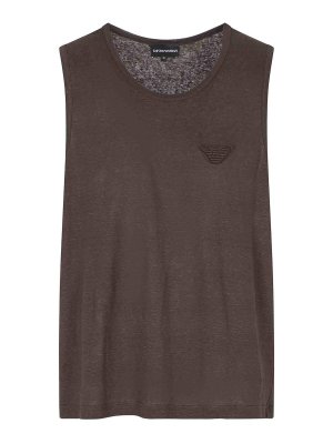 EMPORIO ARMANI: Top e canotte - Canotta girocollo