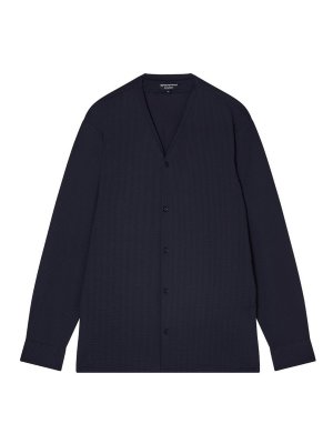 EMPORIO ARMANI: Chemises - Chemise - Bleu