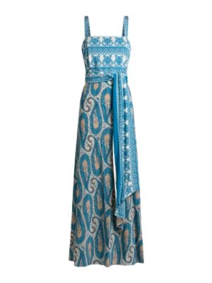 ETRO: Maxi robe - Maxi Robe - Blanc