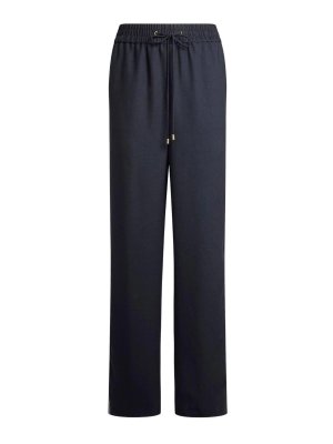 ETRO: casual trousers - Midnight Blue Sat