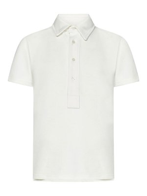 FRANZESE COLLECTION: polo shirts - Super Extra Fine Cotton Blend Polo Shirt