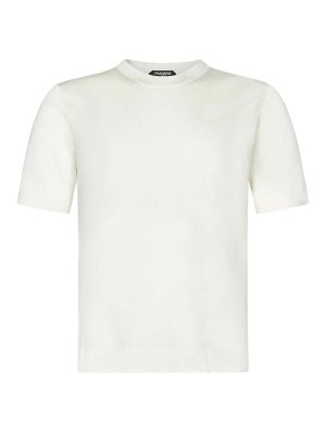 FRANZESE COLLECTION: t-shirt - T-shirt Avorio Morbida 2 Grammi