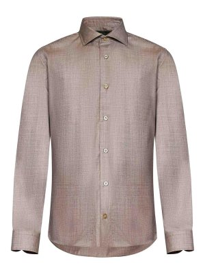 FRANZESE COLLECTION: シャツ - シャツ - ベージュ