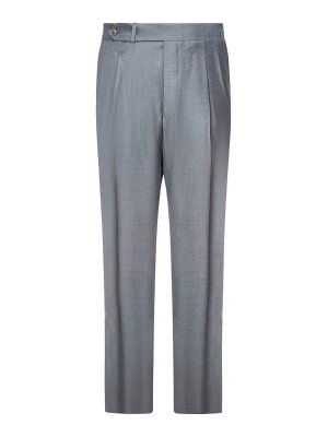 FRANZESE COLLECTION: テーラードトラウザー - テーラードパンツ - グレー