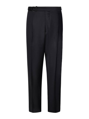 FRANZESE COLLECTION: Tailored & Formal trousers - 150S Merino Wool Fabric Trousers