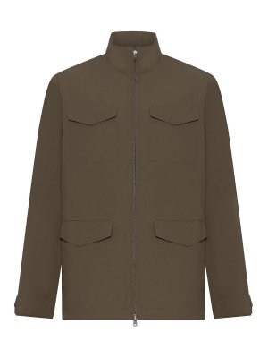 HERNO: casual jackets - Lightweight High-Necked Jacket