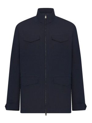 HERNO: casual jackets - Lightweight High-Neck Jacket