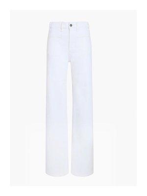 KHAITE: Jeans Rectos - Vaqueros Rectos - Blanco