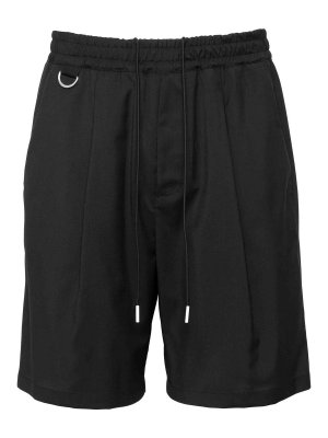 LOW BRAND: トラウザーショーツ - ショートパンツ - 黒