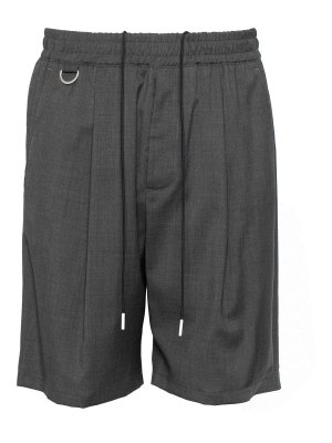 LOW BRAND: トラウザーショーツ - ショートパンツ - グレー