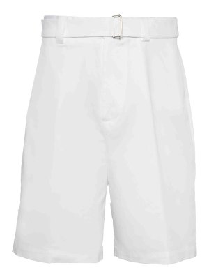 LOW BRAND: トラウザーショーツ - ショートパンツ - 白