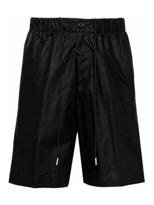 LOW BRAND: トラウザーショーツ - ショートパンツ - 黒