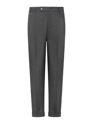 LOW BRAND: Pantalones casual - Pantalón Casual - Gris