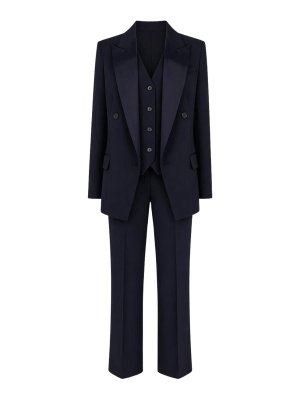 Max Mara: フォーマルスーツ - スーツ - ブルー