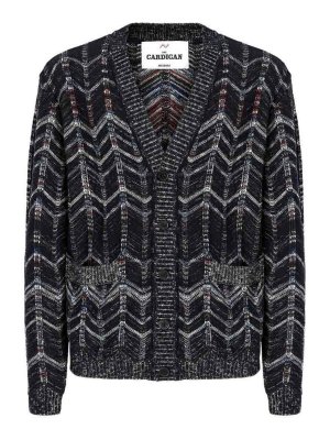 MISSONI: カーディガン - カーディガン - ブルー