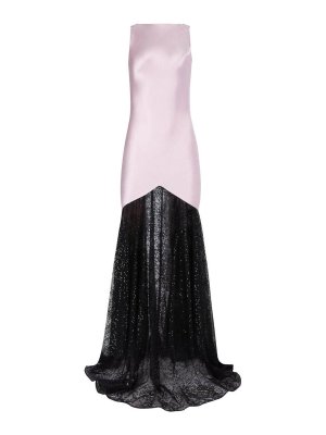 NINA RICCI: Maxi robe - Maxi Robe - Métallique