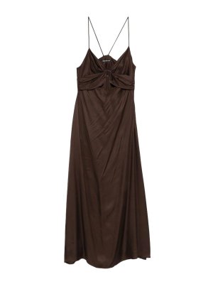 PENNYBLACK: Maxi robe - Maxi Robe - Marron Foncé