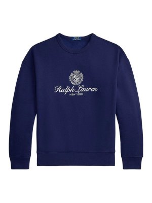 POLO RALPH LAUREN: Sudaderas y suéteres - Sudadera - Azul