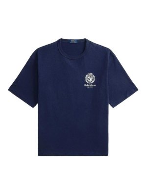 POLO RALPH LAUREN: T-shirts - T-Shirt - Blau