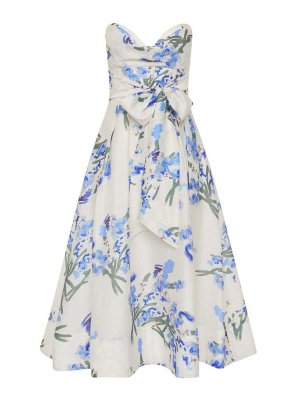 REBECCA VALLANCE: gonne al ginocchio  e longuette - Abito bustier midi