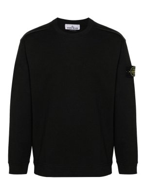 STONE ISLAND: Sweatshirts & Pulls - Sweat-Shirts - Noir