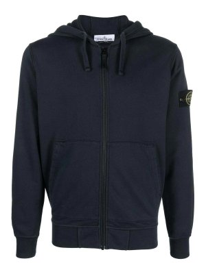 STONE ISLAND: Sudaderas y suéteres - Sudadera - Azul
