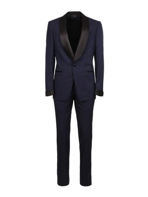 TOM FORD: Vestidos casual - Traje Casual - Azul