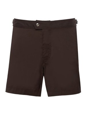 TOM FORD: Shorts de bain - Short De Bain - Marron