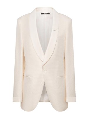 TOM FORD: Blazer - Blazer - Creme