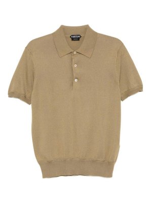 TOM FORD: Poloshirts - Poloshirt - Dunkelgrün