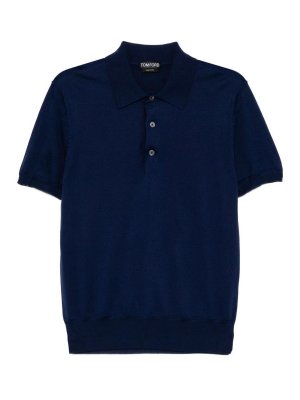 TOM FORD: Polos - Polo - Azul