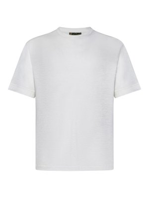 FRANZESE COLLECTION: Suéteres con cuello pico - Suéter Cuello Redondo - Blanco