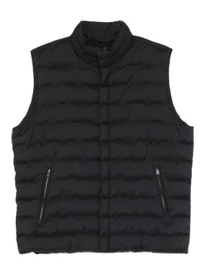 HERNO: padded jackets - Recycled Nylon Microfibre Padded Vest