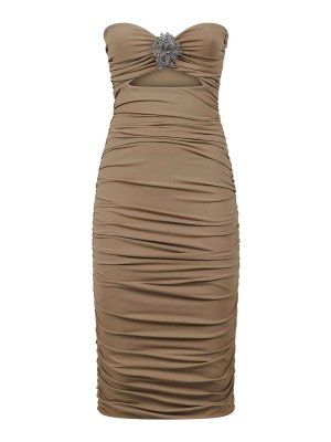 Amen: Robe longueur genou - Robe Au Genou - Gris