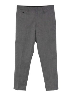 LOW BRAND: Pantalones de sastrerìa - Pantalones De Sastrería - Gris