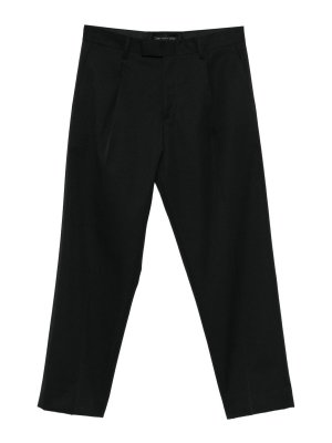 LOW BRAND: Pantalones de sastrerìa - Pantalones De Sastrería - Negro