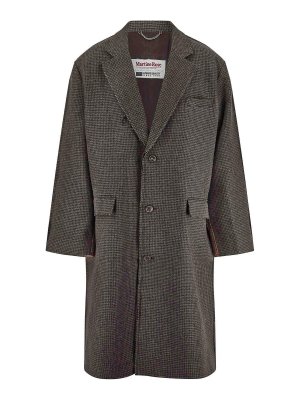 MARTINE ROSE: knee length coats - Breasted Coat