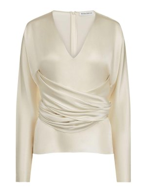 NINA RICCI: Tops y camisetas sin mangas - Top - Blanco